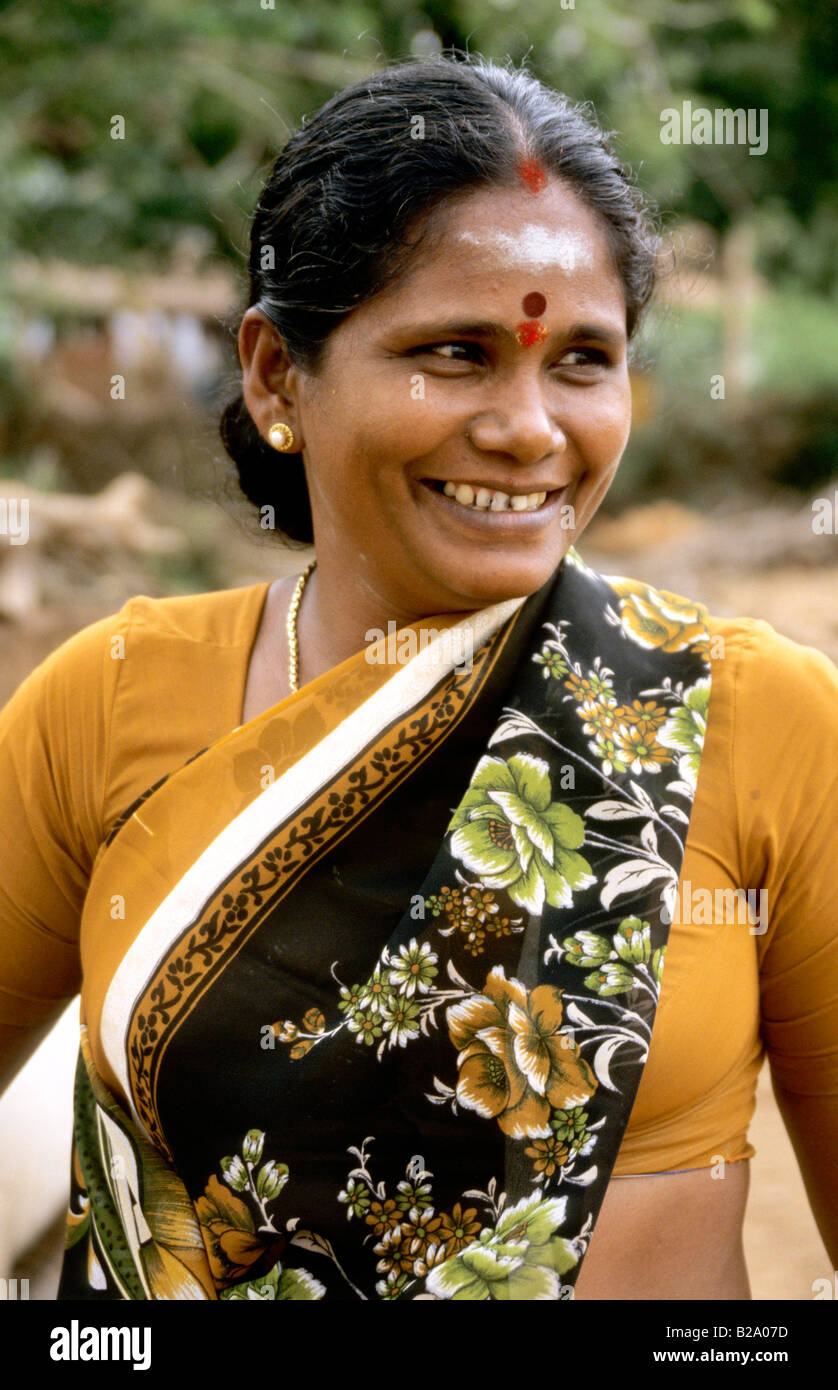 L'Inde du Sud Tamil Nadu Pongal festival Pongal Festival Jeune Femme Banque D'Images