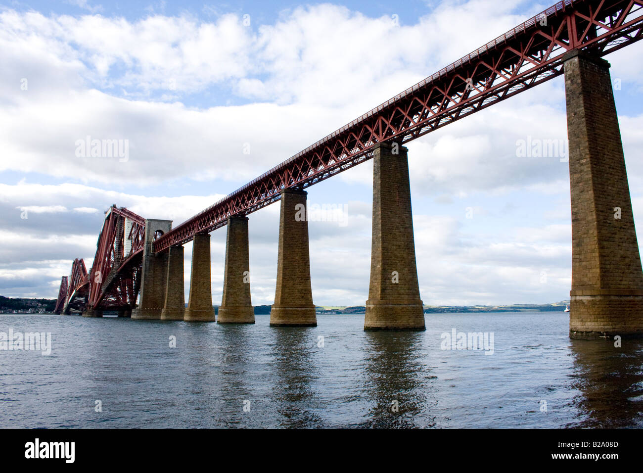 Forth Rail Bridge, South Queensferry, Edinburgh, Scotland, UK Banque D'Images