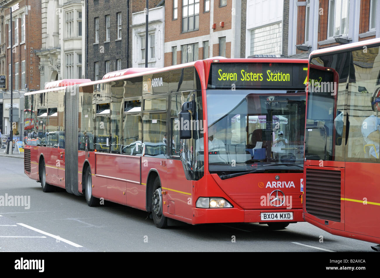 Bus Bendy Angel Islington Londres UK Banque D'Images