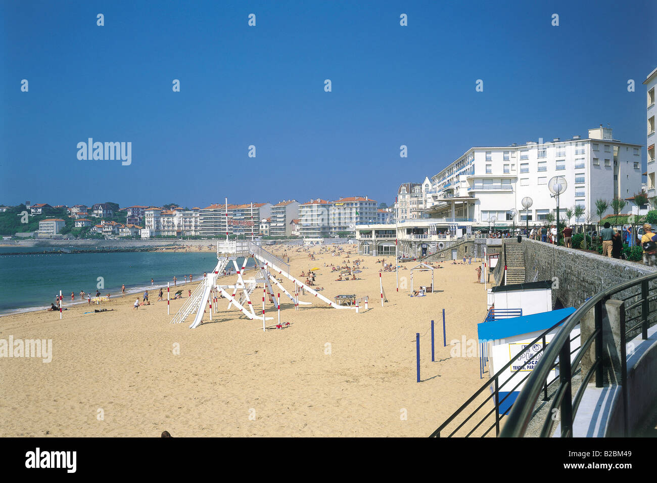 St Jean de Luz Aquitaine France Banque D'Images