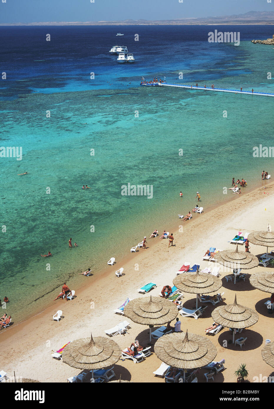 Mer Rouge Sharm El Sheikh Égypte Banque D'Images