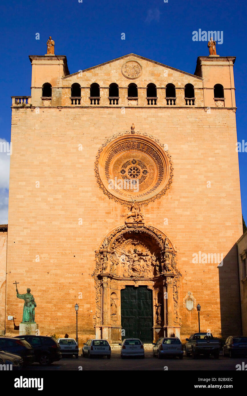 Basilia Sant Francesc (1281-1317) Palma de Mallorca, Majorque, Espagne, Europe Banque D'Images