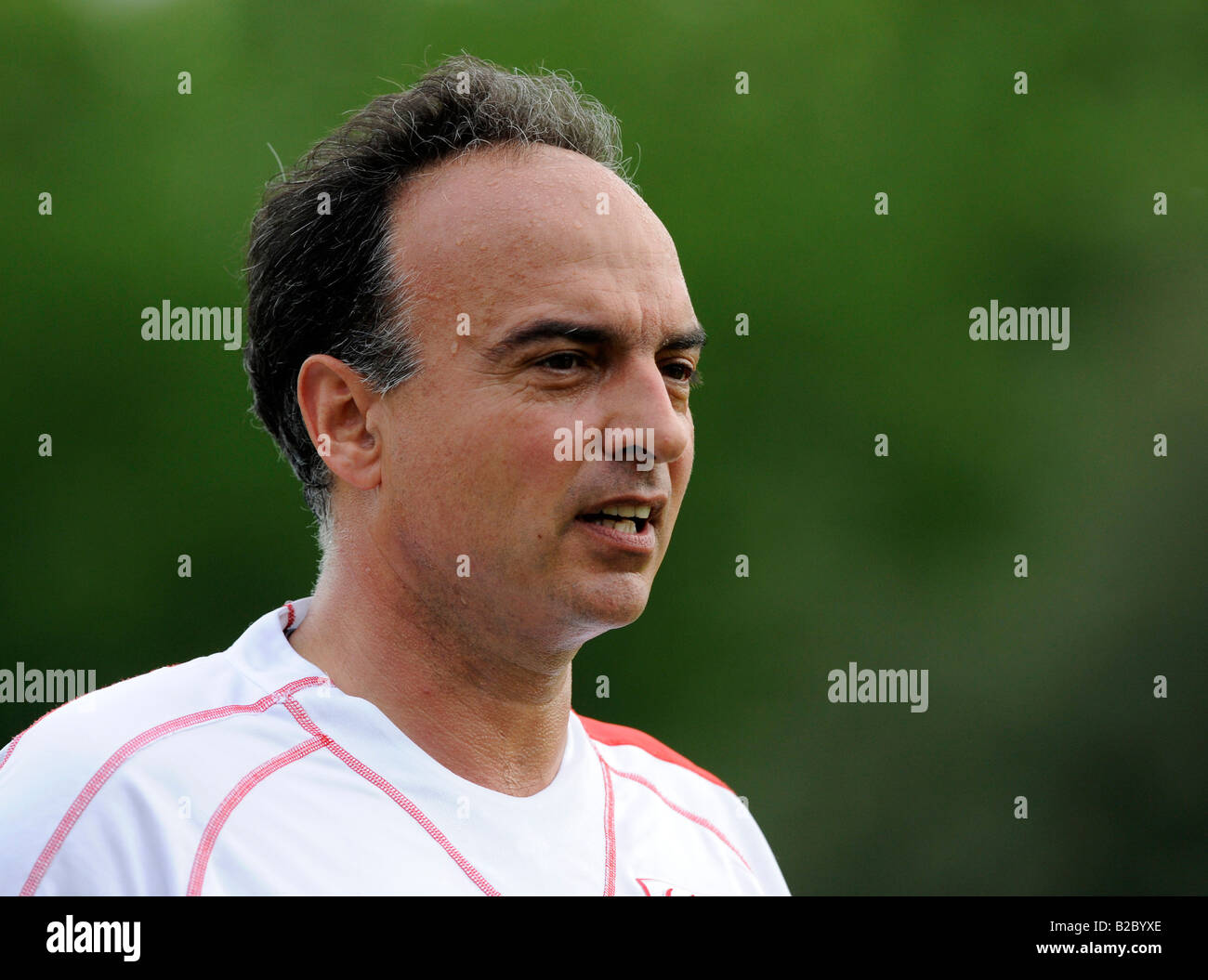 Hansi Mueller, ancien joueur international Banque D'Images