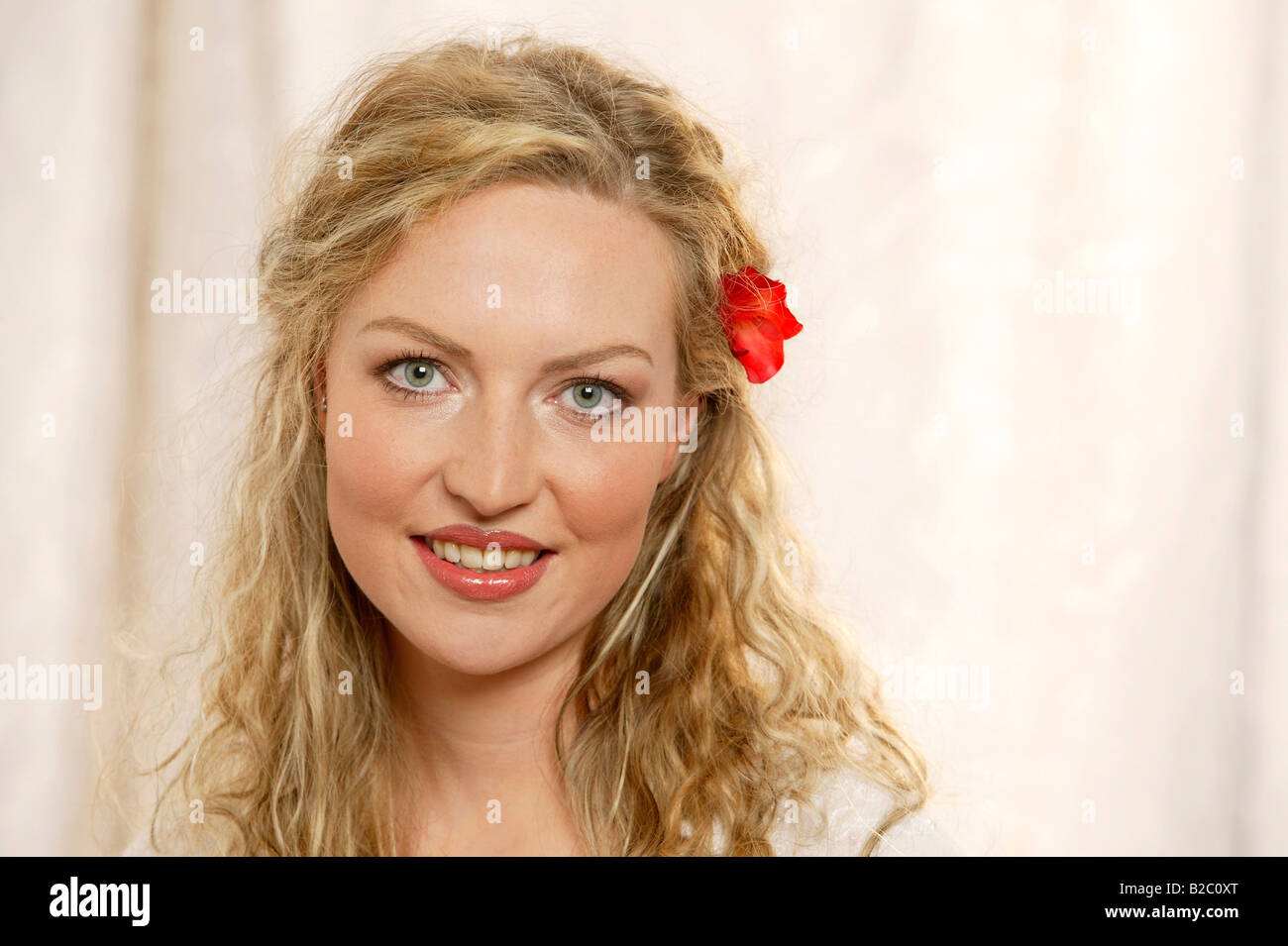 Portrait of a young woman Banque D'Images