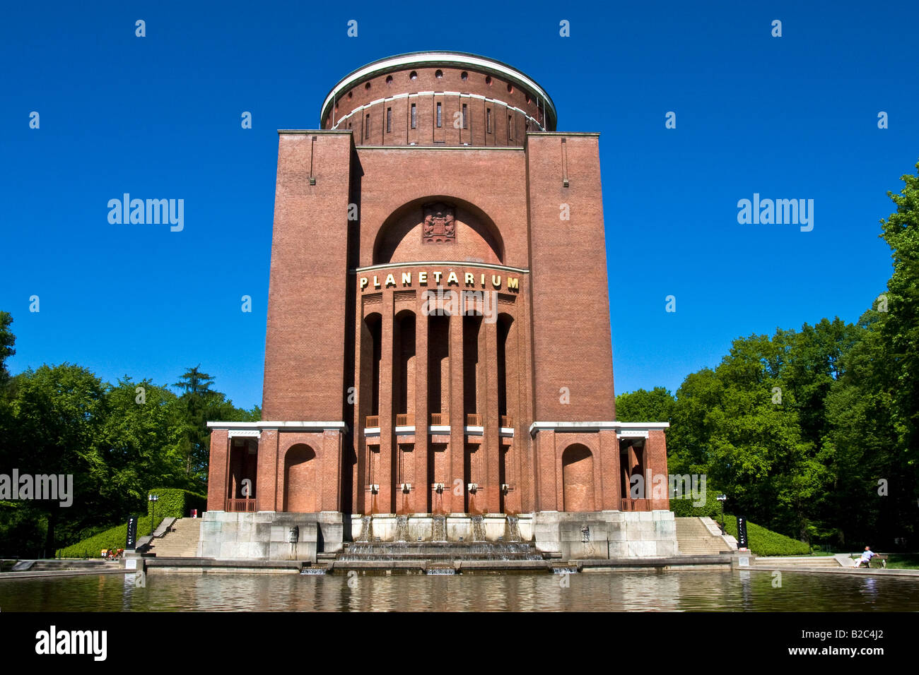 Planétarium, observatoire, Parc de la ville, Hambourg, Allemagne, Europe Banque D'Images