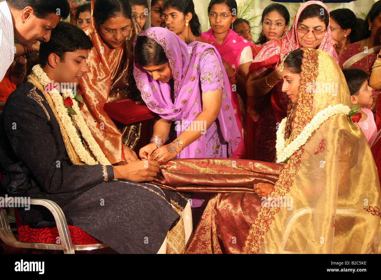 Mariage indien Banque D'Images