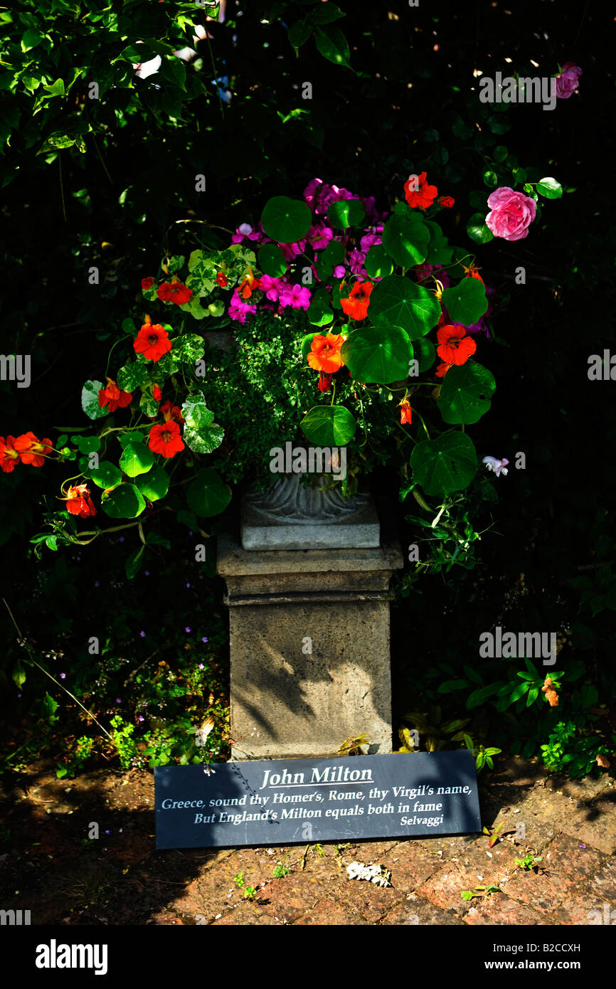 Milton s Cottage dans le village de Buckinghamshire Buckinghamshire England UK Banque D'Images