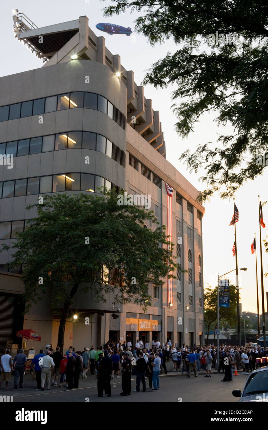 Yankee Stadium All Star Game 2008 Le Bronx New York City Banque D'Images