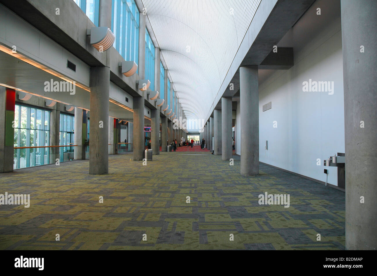 Piscine couloir san jose mcenery convention center en Californie Banque D'Images