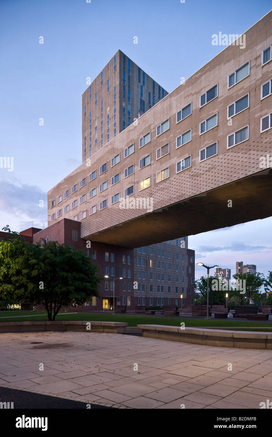 Appartements pour étudiants diplômés, l'Université de Harvard, Allston, Massachusetts, États-Unis Banque D'Images