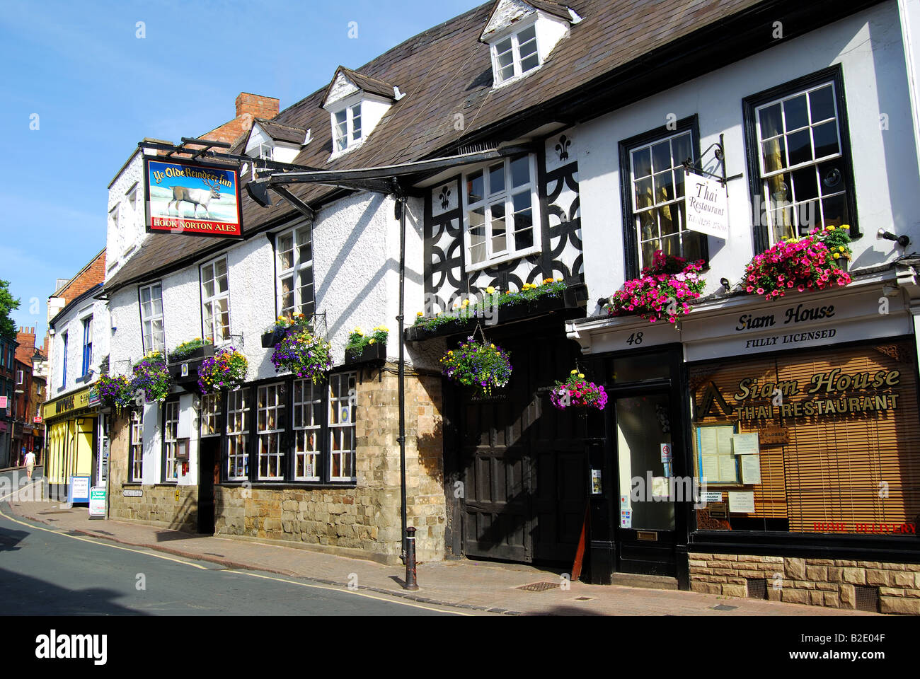 Olde Inn Renne, Parsons Street, Banbury, Oxfordshire, Angleterre, Royaume-Uni Banque D'Images