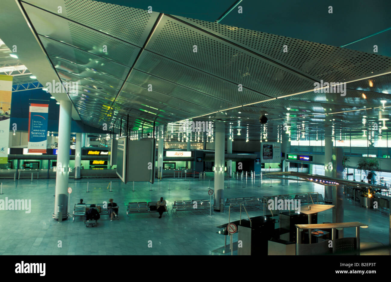 L'aéroport international de Cape Town Banque D'Images