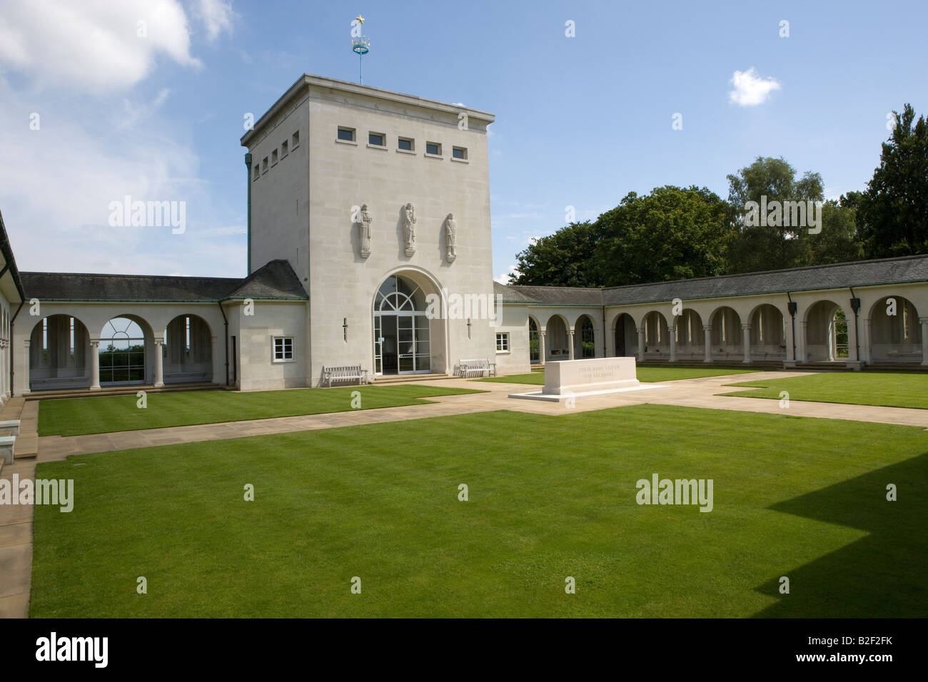 L'Armée de l'air Runnymede Surrey Memorial Commonwealth War Graves Commission Banque D'Images