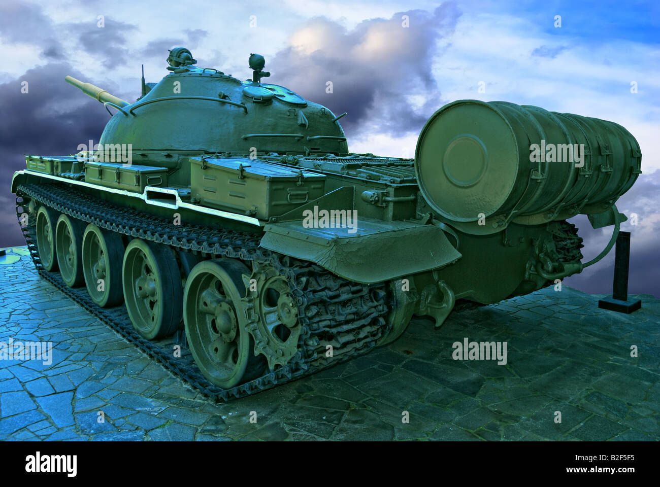 La production de char lourd de l'URSS Banque D'Images