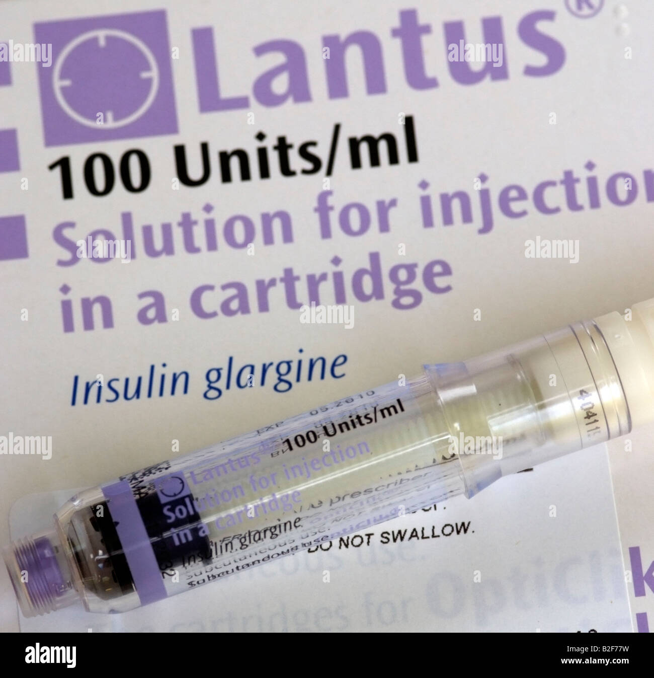 Lantus insulin Banque de photographies et d’images à haute résolution Alamy