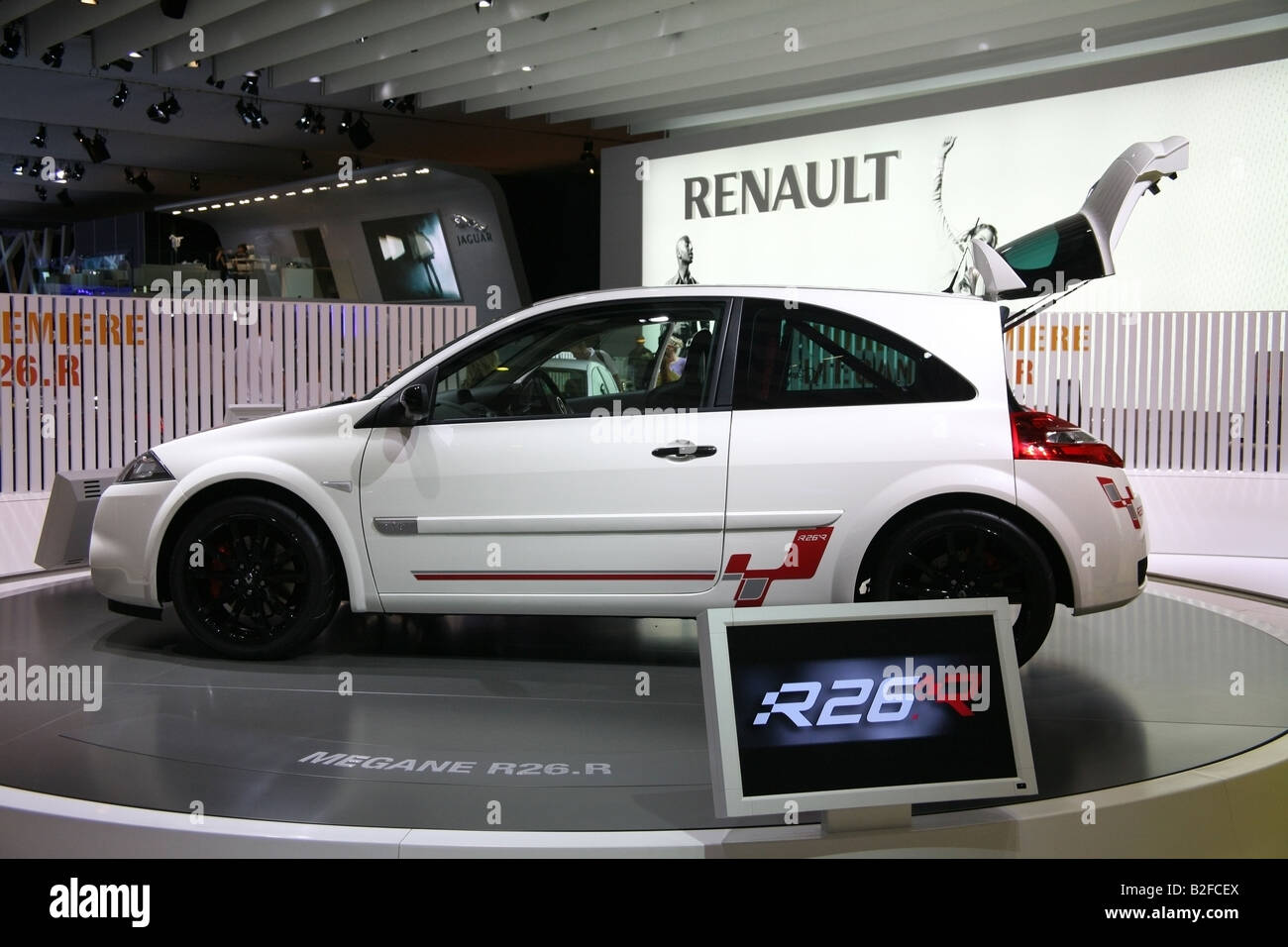Renault Mégane R26-R à la London Motor Show Banque D'Images