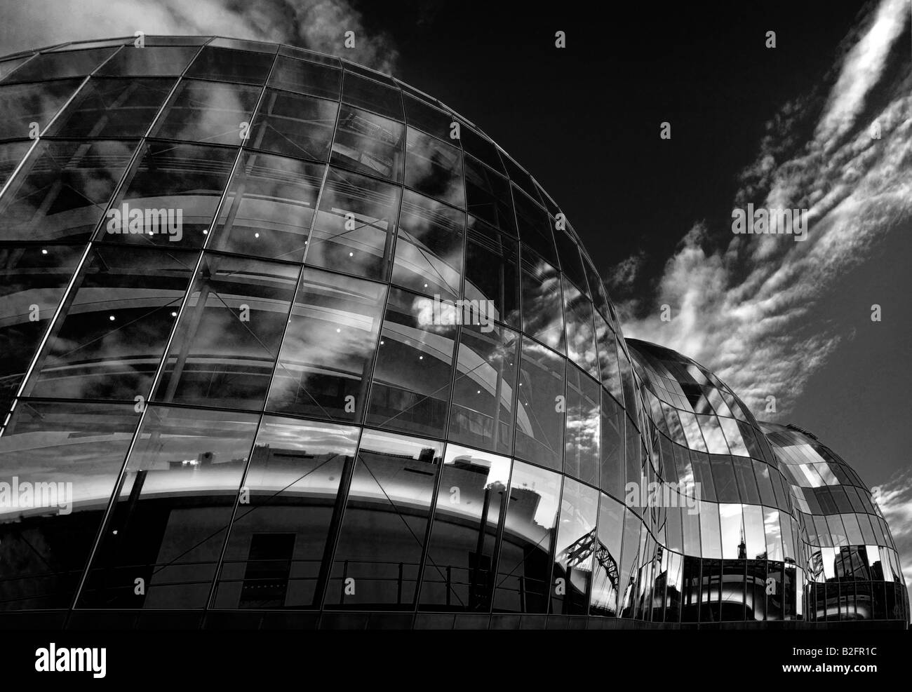 Bâtiment Sage Gateshead en Angleterre Banque D'Images