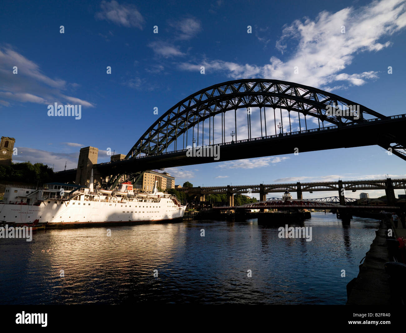 Newcastle upon Tyne en Angleterre Banque D'Images