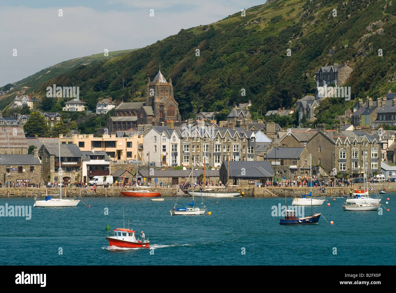 Barmouth Gwynedd UK Station balnéaire de la côte ouest du nord du Pays de Galles HOMER SYKES Banque D'Images