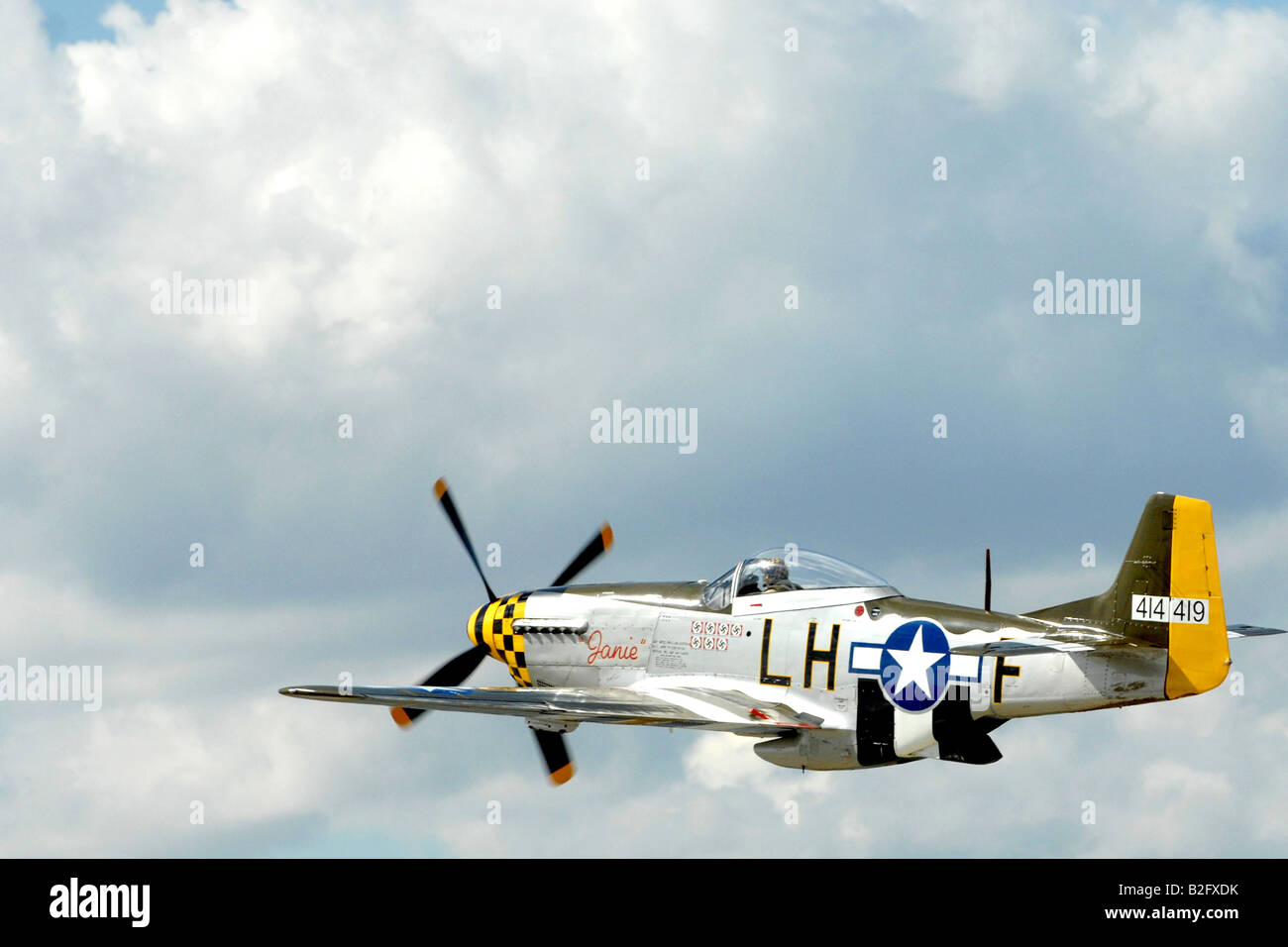 USAF Mustang Banque D'Images