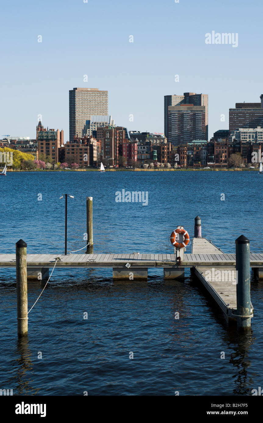 Boston dock Banque D'Images