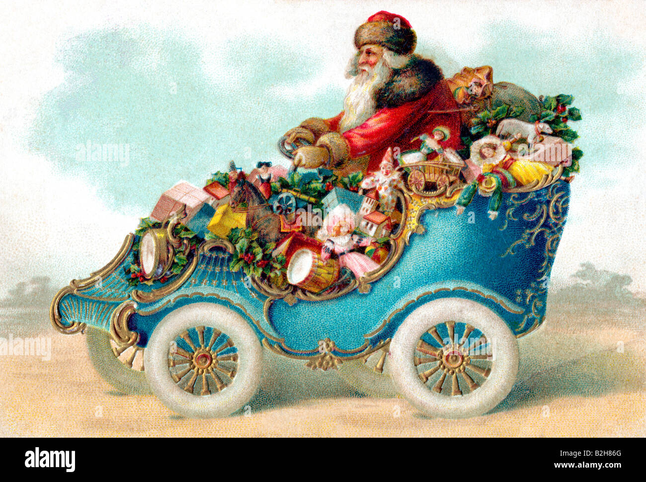 Carte Postale Ancienne Motif Pere Noel Rouge Barbe Blanche Robe Rouge Gants Chapeau En Voiture Pleine De Cadeaux L Allemagne Du Xixe Siecle Photo Stock Alamy Carte Postale Ancienne Motif Pere Noel Rouge Barbe Blanche Robe Rouge Gants Chapeau En Voiture Pleine De Cadeaux L Allemagne Du Xixe Siecle Photo Stock Alamy