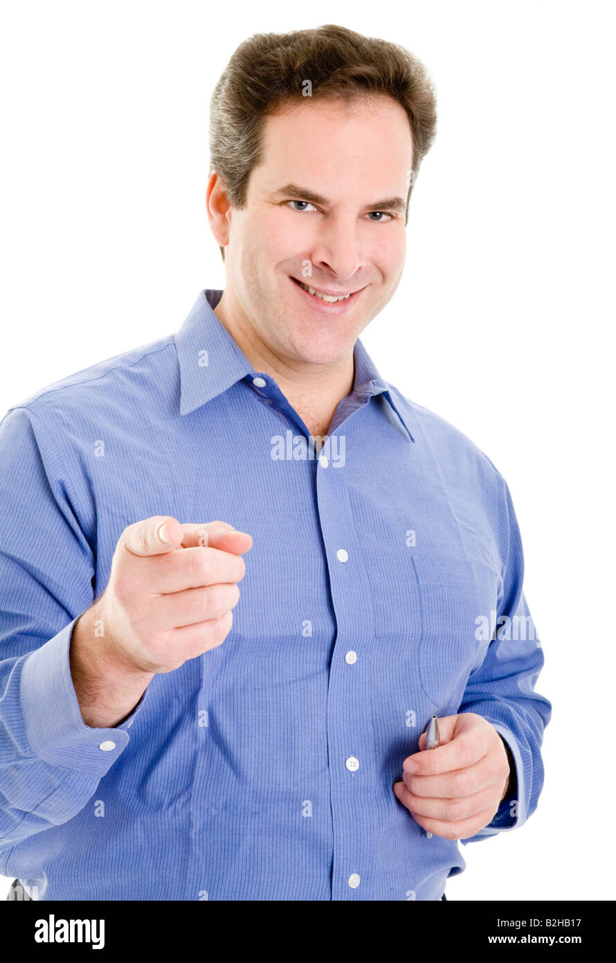 Succès d'affaires orienté métier vendeur manager Banque D'Images