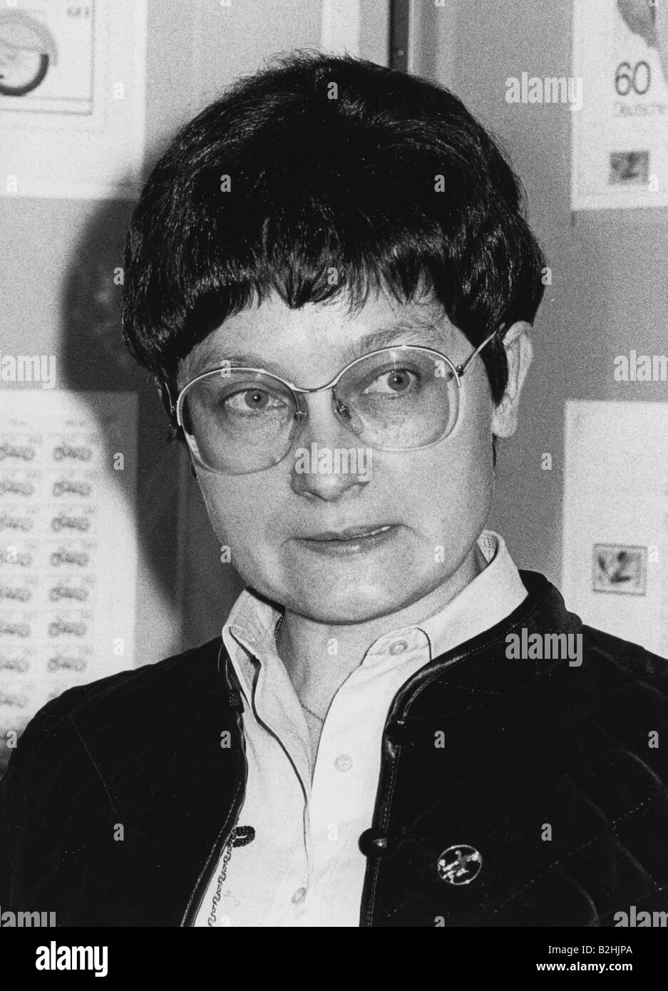 Karwatzki, Irmgard, 15.12.1940 - 9.12.2007, politicien allemand, portrait, 1980, Banque D'Images