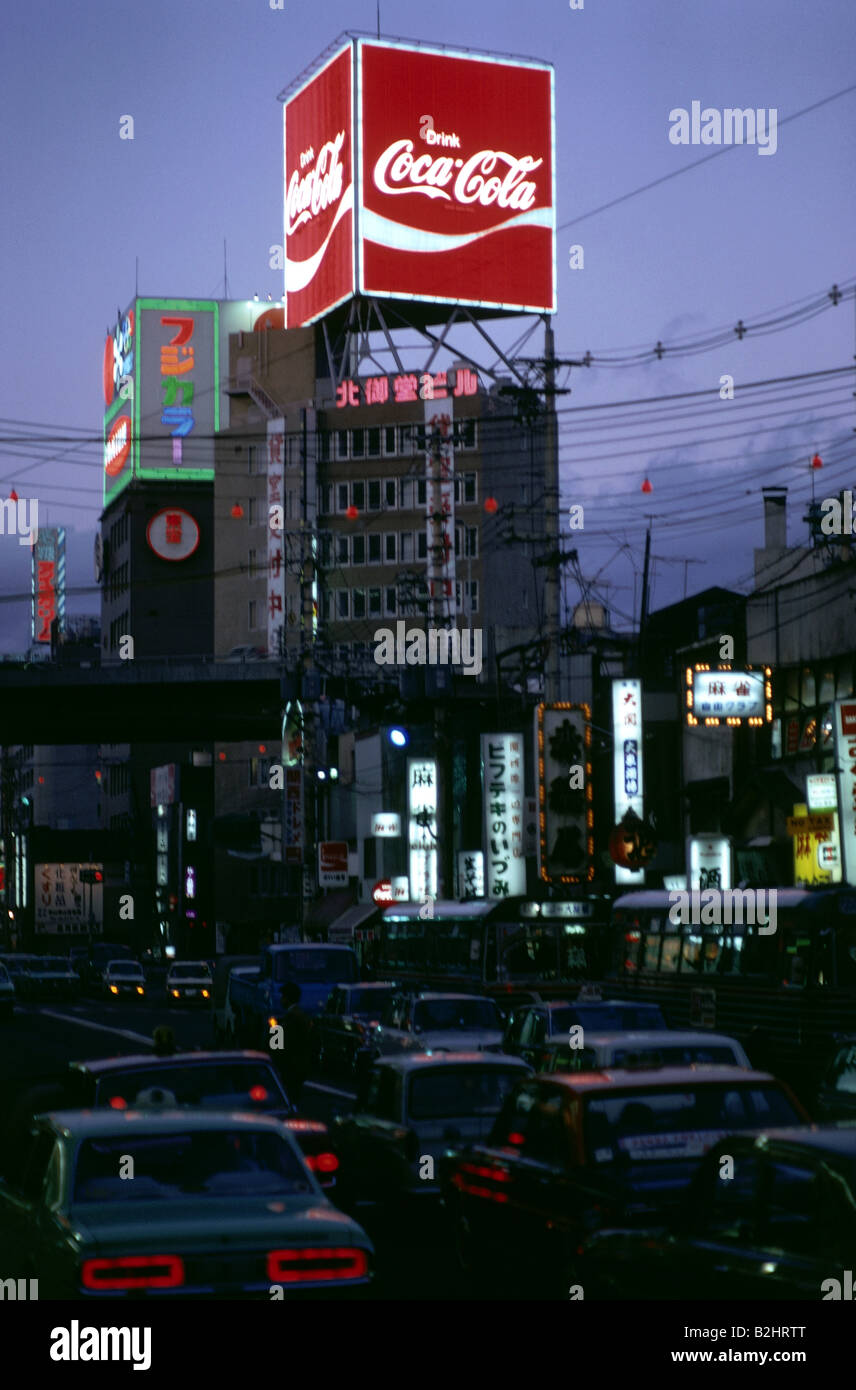 Géographie / voyages, villes, Tokyo, scènes de rue, nigth shot, Banque D'Images