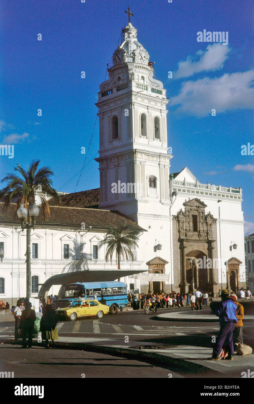 Géographie / voyage, Equateur, Quito, églises, église et monastère Saint-Domingue, construit: 1620, vue extérieure, années 1970, Banque D'Images