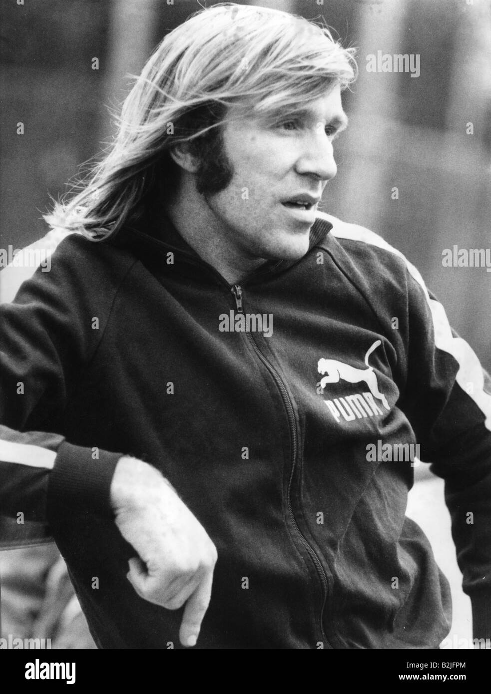 Netzer, Günter, * 14.9.1944, athlète allemand, (football), directeur de Hamburger SV, Media homme d'affaires et commentateur TV, mi-longueur, juin 1973, Banque D'Images