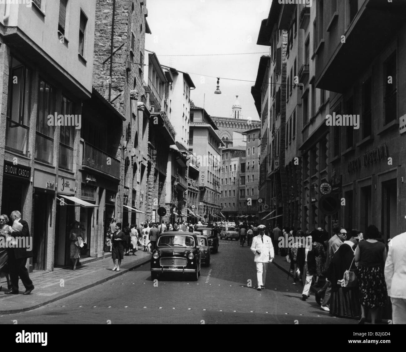 Géographie / voyages, Italie, villes, Florence, scène de rue, années 60, Banque D'Images