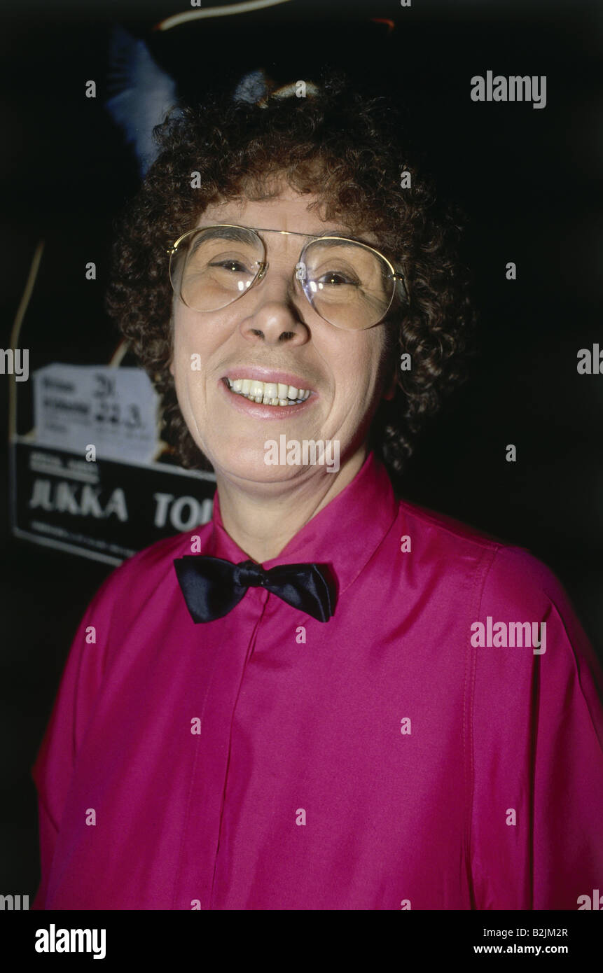 Netzle, Toni, * 25.3.1930, gardien allemand, portrait, à la célébration de l'anniversaire 85 ans Simplicissimus, restaurant "Alter Simplic", Munich, 1981, Banque D'Images