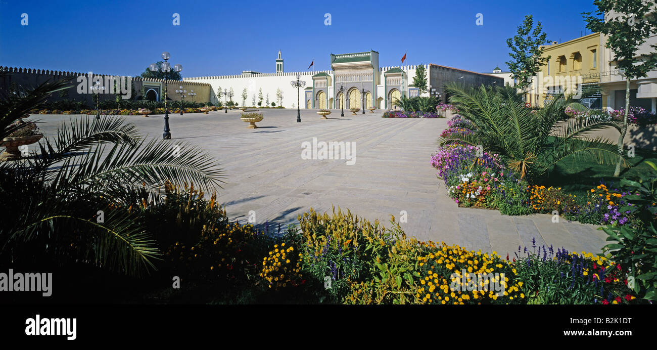 Géographie / voyages, Maroc, Fes, Kings Palace 'Dune' El Makhzen, vue extérieure, Additional-Rights Clearance-Info-Not-Available- Banque D'Images