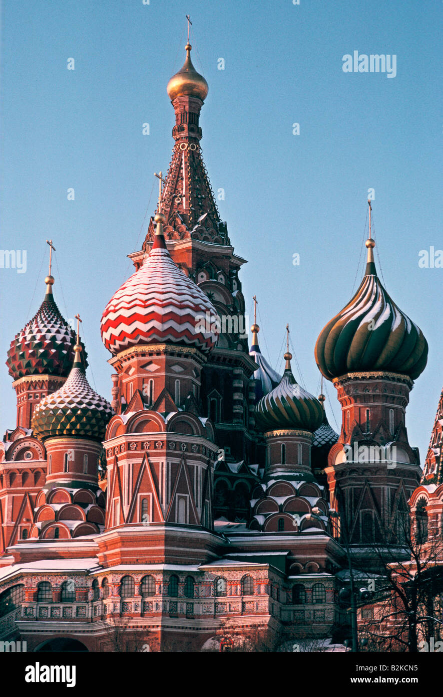 SR BASILICS MOSCOU RUSSIE Banque D'Images