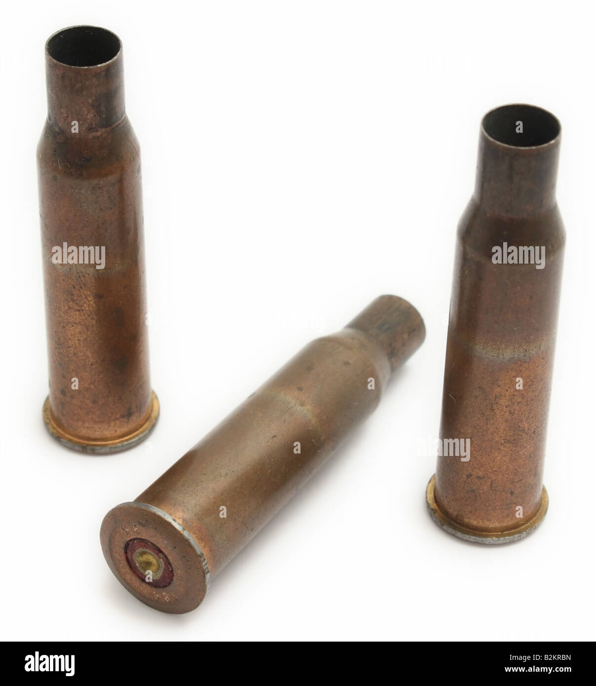 Close-up of bullet shells Banque D'Images