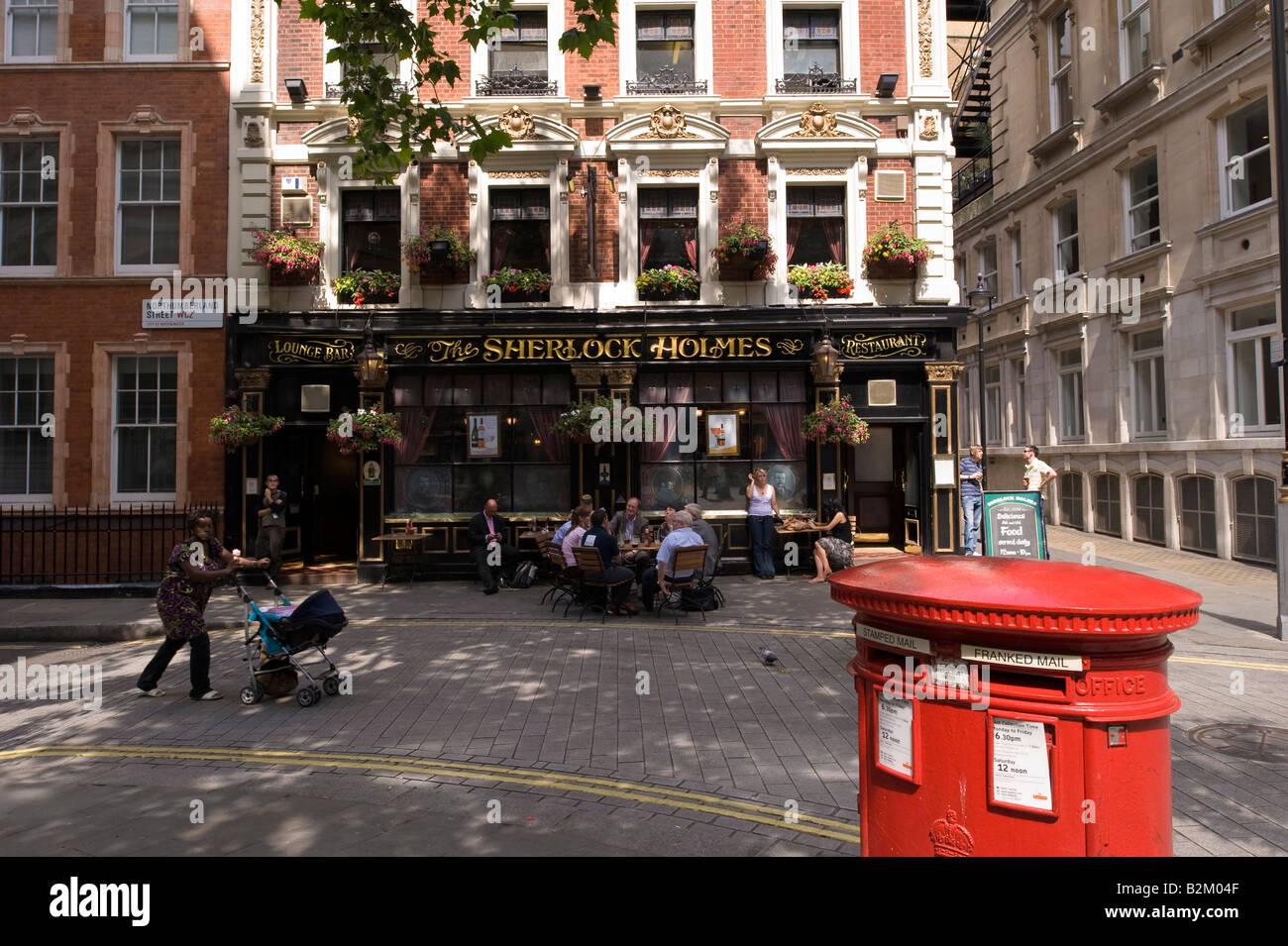 Le Sherlock Holmes Pub dans Northumberland Avenue, Londres, WC2, Royaume-Uni Banque D'Images