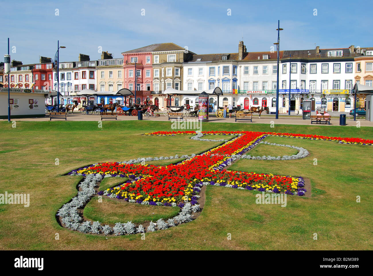 Marine Parade, Great Yarmouth, Norfolk, Angleterre, Royaume-Uni Banque D'Images