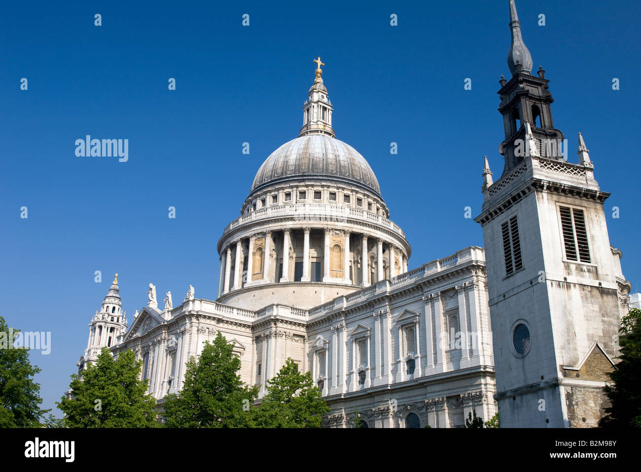 SAINT PAUL'S CATHEDRAL CITY OF LONDON ENGLAND UK Banque D'Images