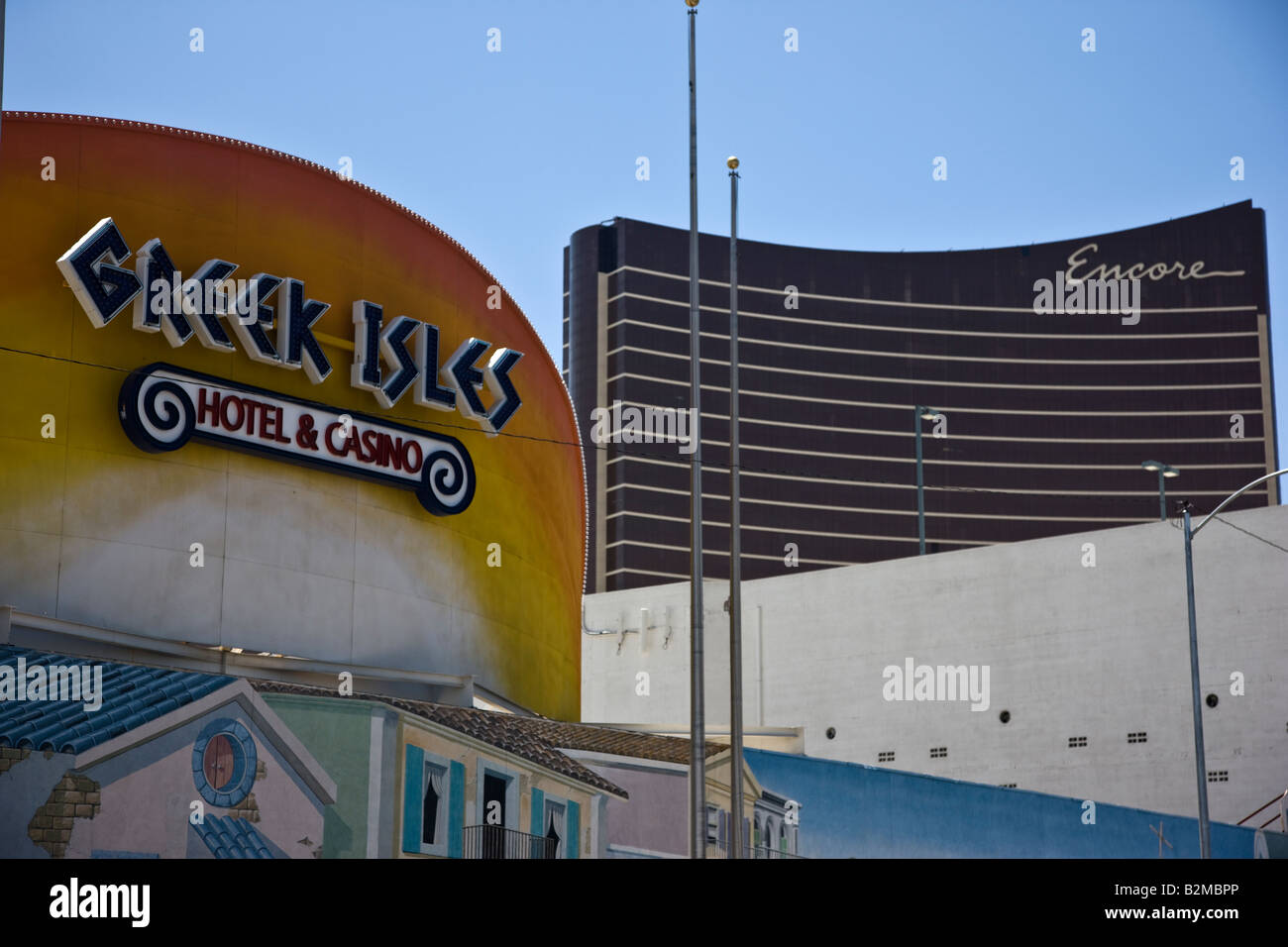 Îles grecques, Casino Wynn Encore, Hotel, Las Vegas Banque D'Images