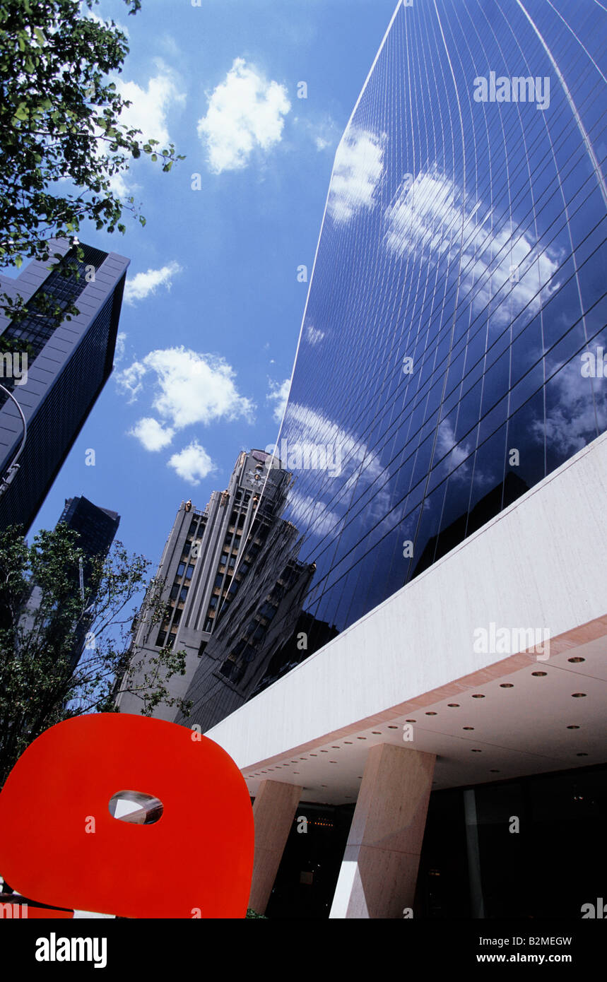 USA New York City le bâtiment de Solow à 9 West 57th Street Banque D'Images