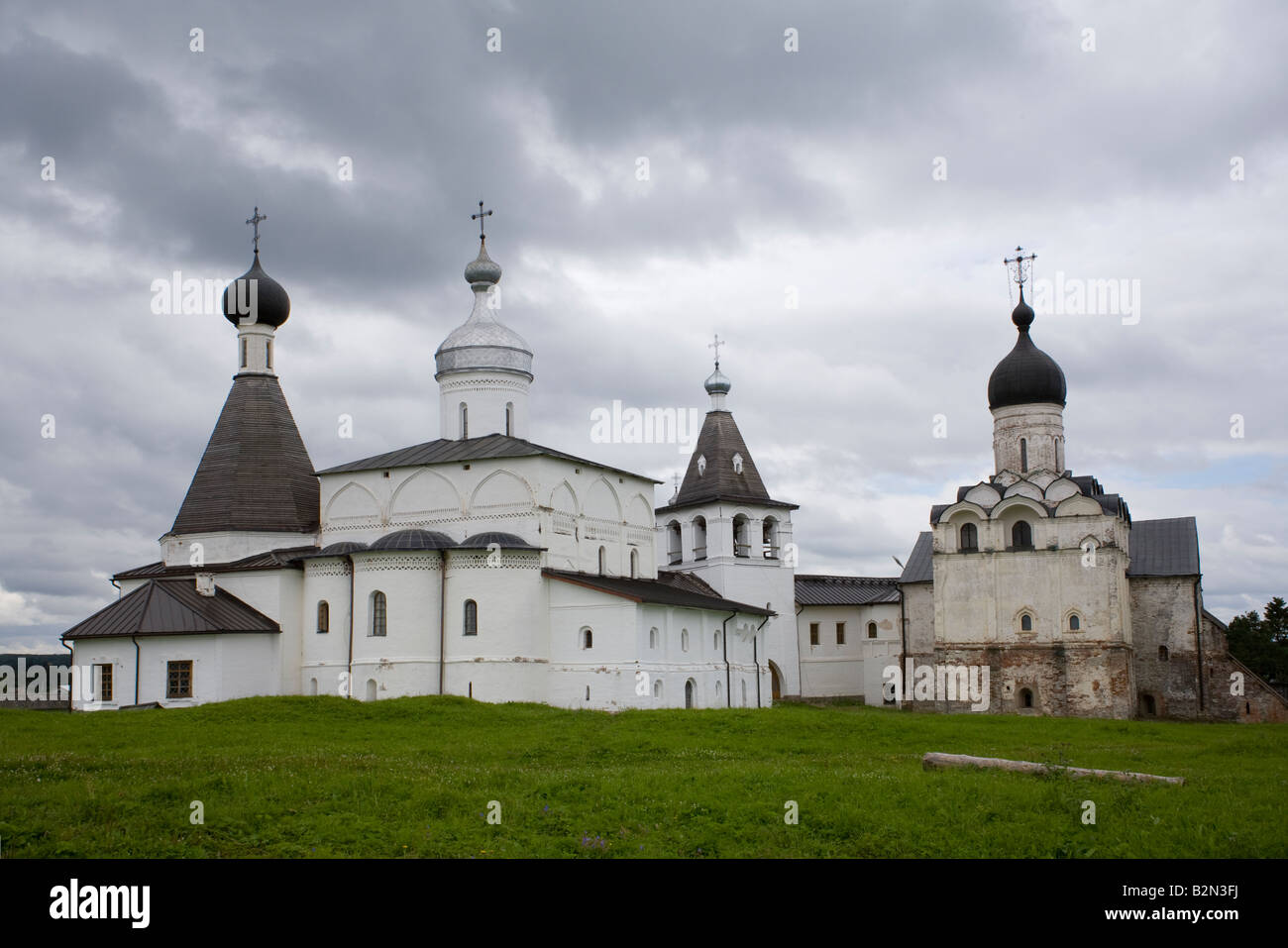 Le monastère de Ferapontov, Vologda Region, Russie. Banque D'Images