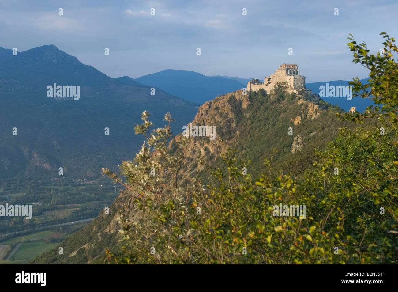 Sacra di San Michele, avigliana, Italie Banque D'Images