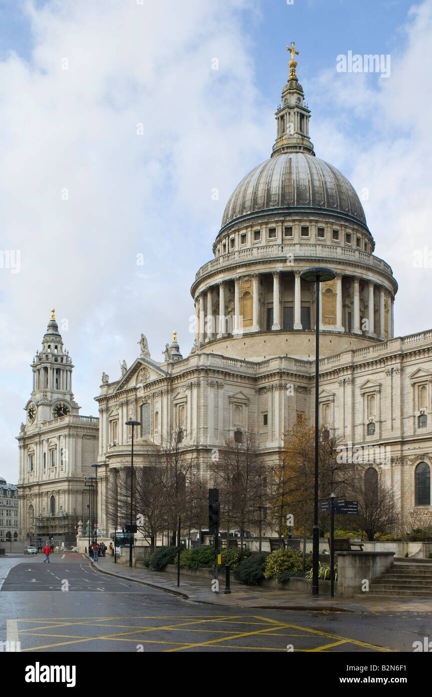 Saint Paul's Cathedral, Londres, Grande-Bretagne Banque D'Images