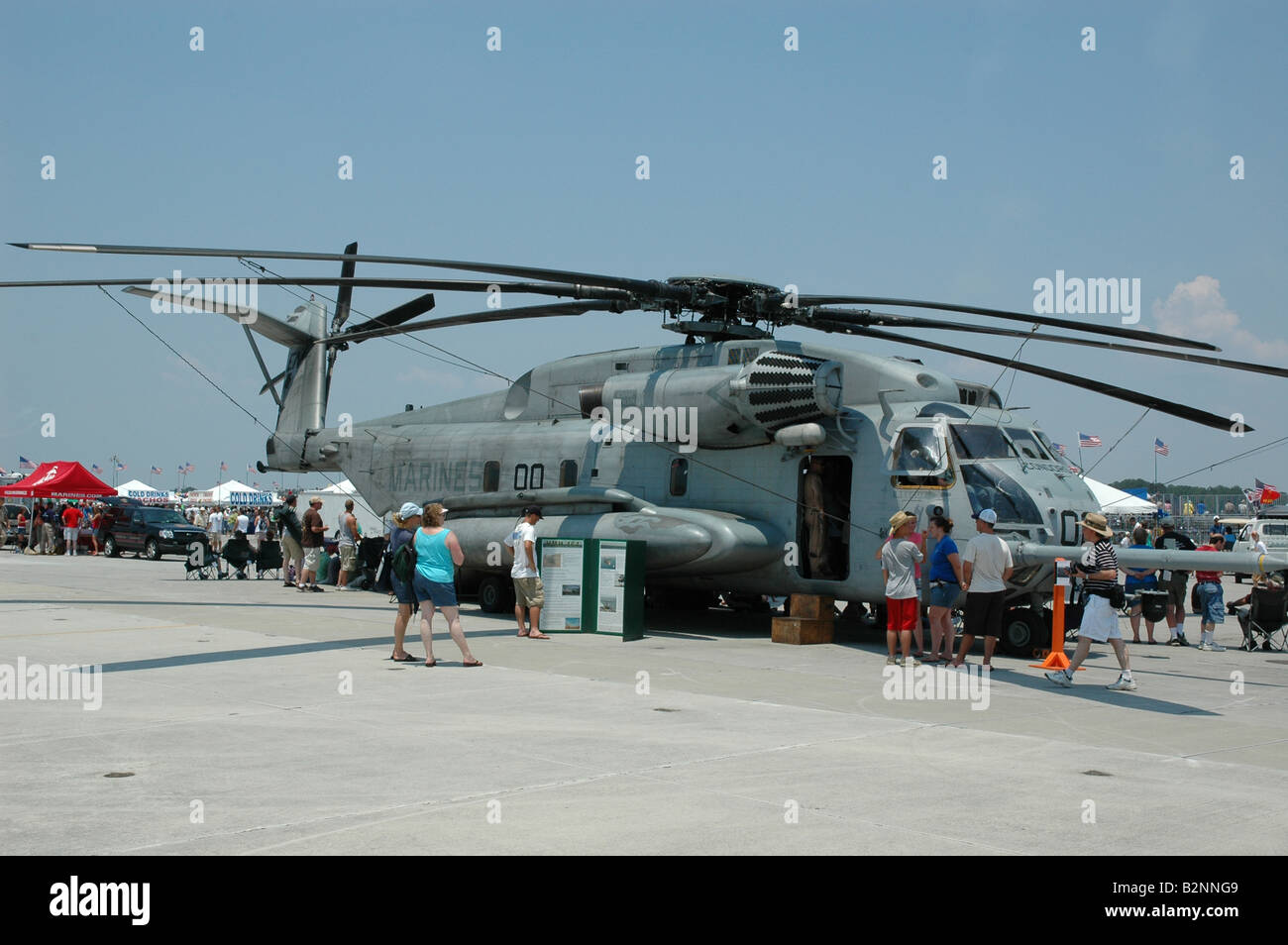 Hélicoptère CH-53 Sea Stallion Banque D'Images