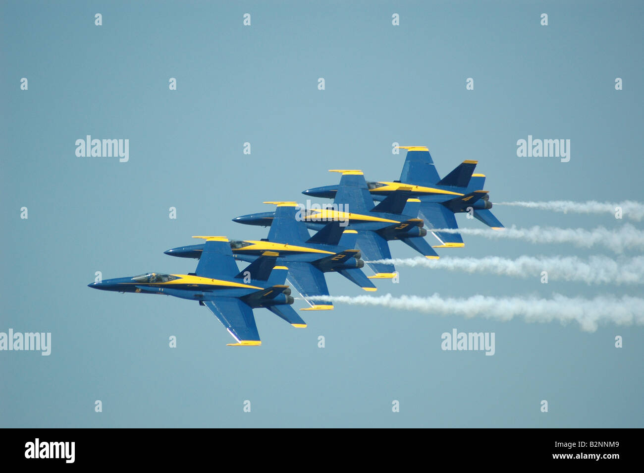 US Navy Blue à l'Angles MCAS Cherry Point Air Show. Banque D'Images