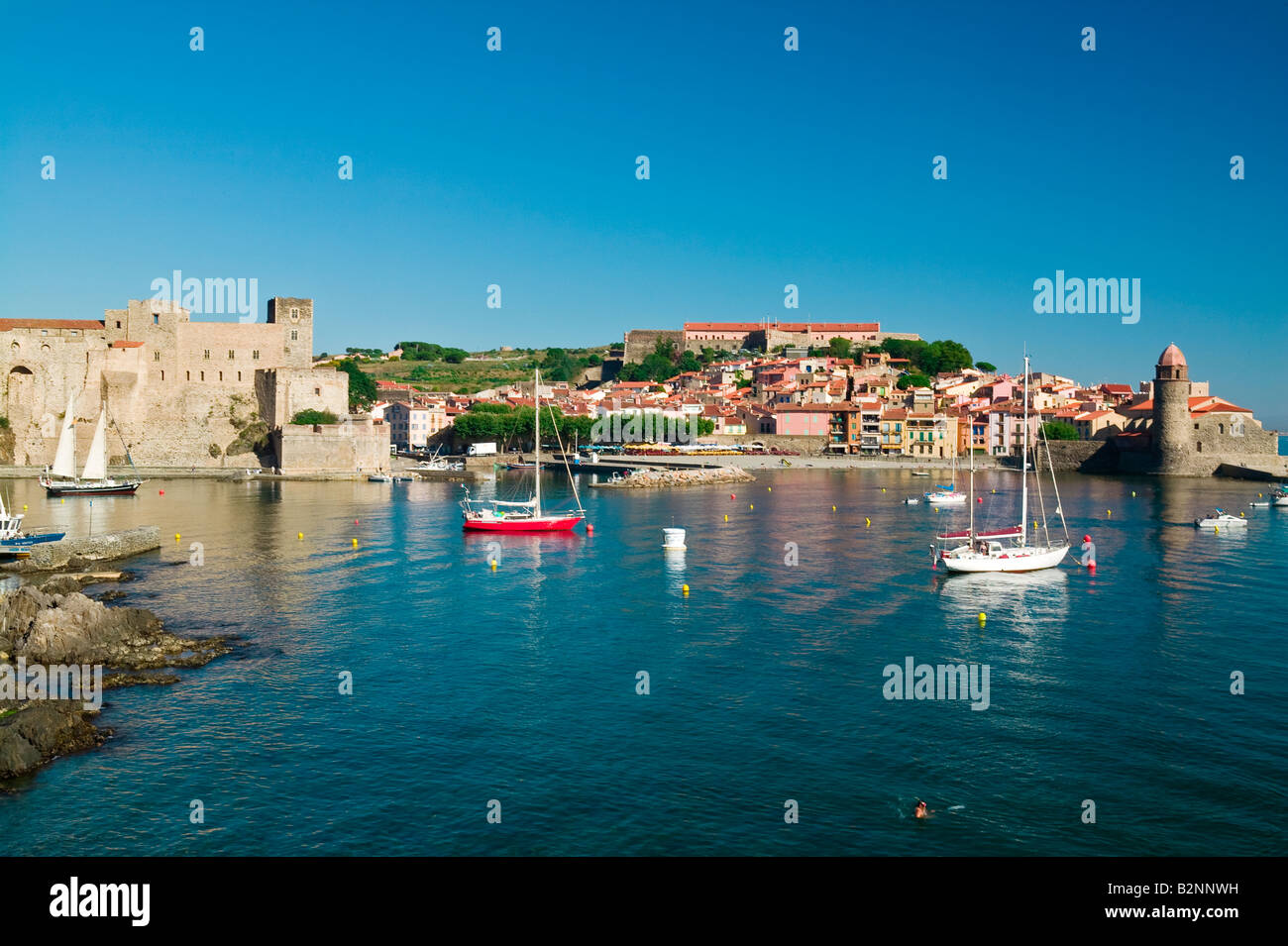 COLLIOURE PYRENEES ORIENTALES LANGUEDOC ROUSSILLON FRANCE Banque D'Images
