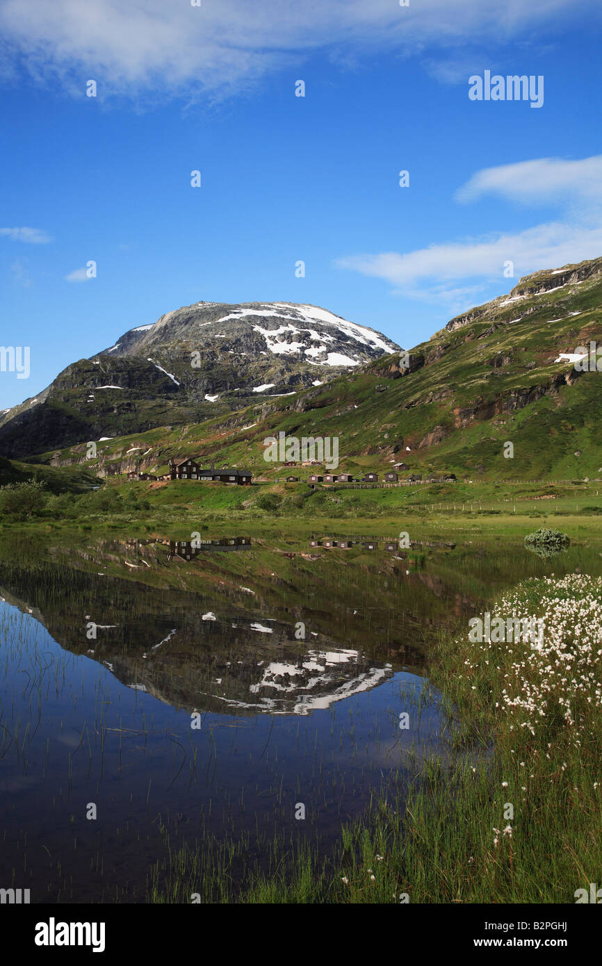 Le parc national de Jotunheimen Norvège paysage paysage de montagne Banque D'Images