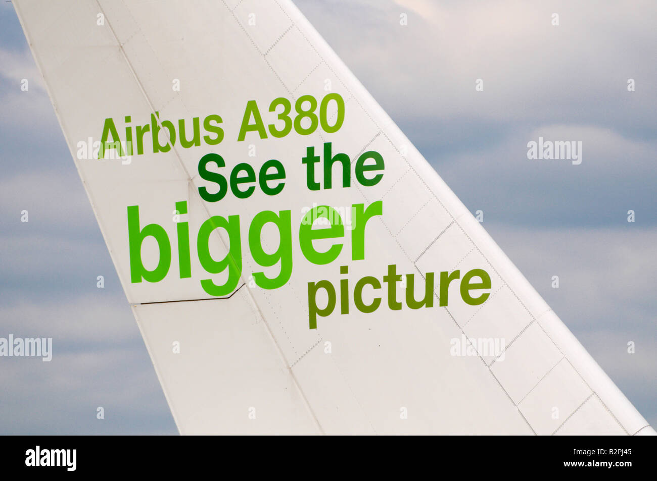 Airbus a380 airbus tail rudder Banque de photographies et d’images à ...