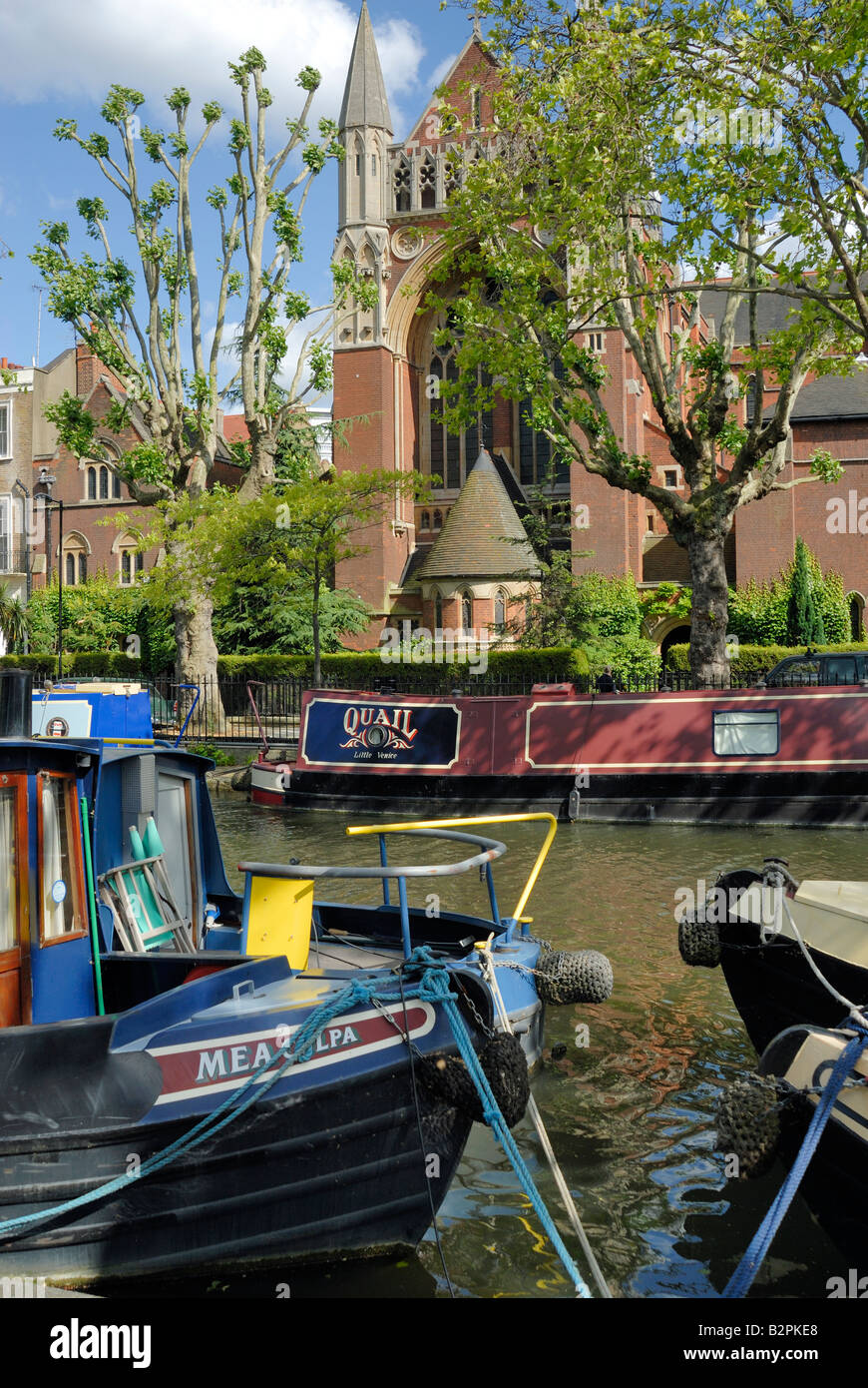La petite Venise, Londres Banque D'Images